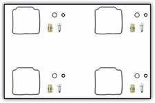 4x Carb Needle and Set Kit For Yamaha FZR 1000 Genesis 1987-1988