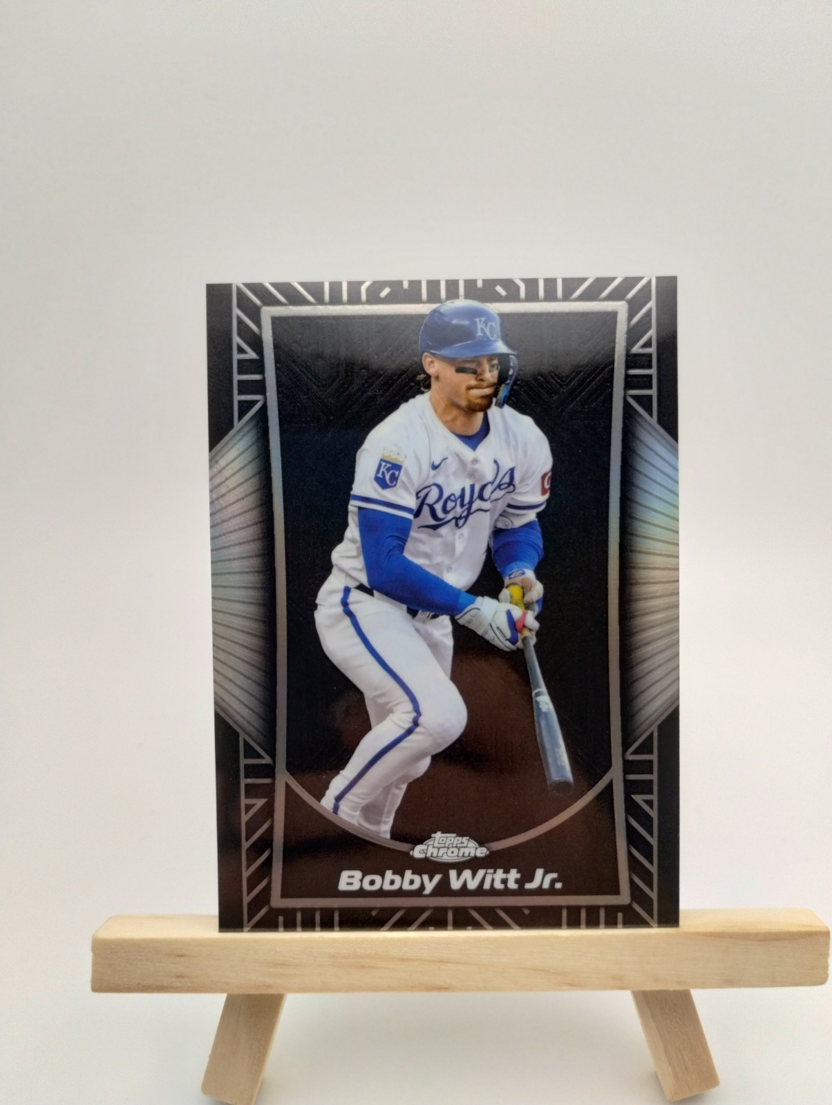 2025 Topps Chrome Bobby Witt Jr Black Shadow Etch CASE HIT - SE-10 - KC Royals
