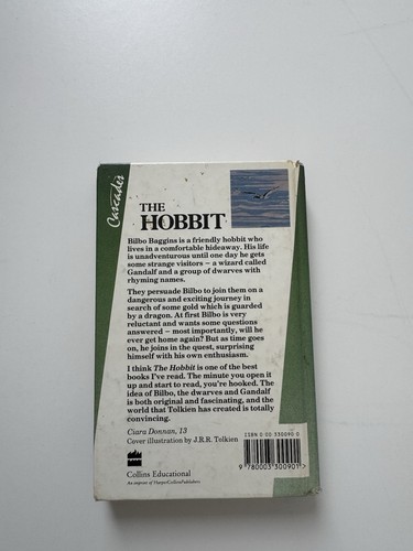 The Hobbit Hardcover by J.R.R. Tolkien 1997 Harper Collins - Picture 3 of 7