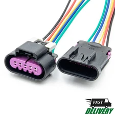 Electrical connector 5-pin. Female + Male. Waterproof. 20322K