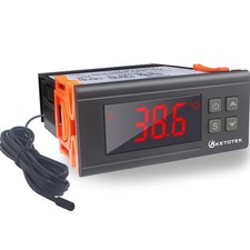 Temperaturregler 230V mit Fühler KT1000, Digitale Thermostat 220V mit 2m Kabel