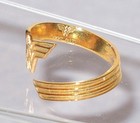 Alex and Ani Wonder Woman 925 Sterling Silver Gold Plated Ring Adjustable Sz 7-9 — photo 5
