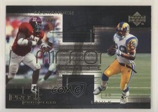 2000 Pros & Prospects Mirror Image Shaun Alexander Marshall Faulk #M10 HOF 0bx4