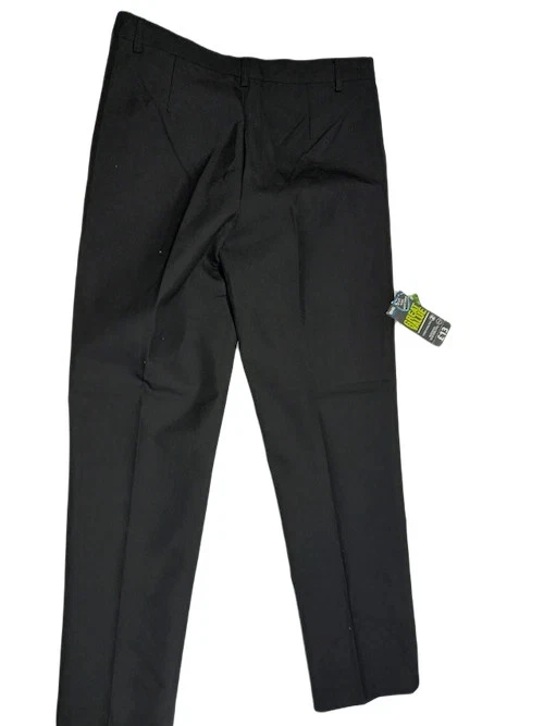 PANTALÓN ESCOLAR NIÑO NEGRO AJUSTE CÓMODO TALLA W28 Y L28 13/14 AÑOS NIÑO Foto 2 de 4