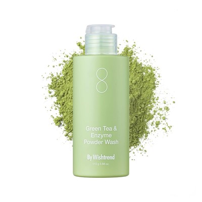 Green Tea & Enzyme Powder Wash, Gentle Face Wash for Sensitive Skin, Removes ...