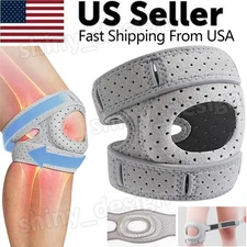 Knee Brace Support Neoprene Patella Stabilizing Compression Straps Adjustable