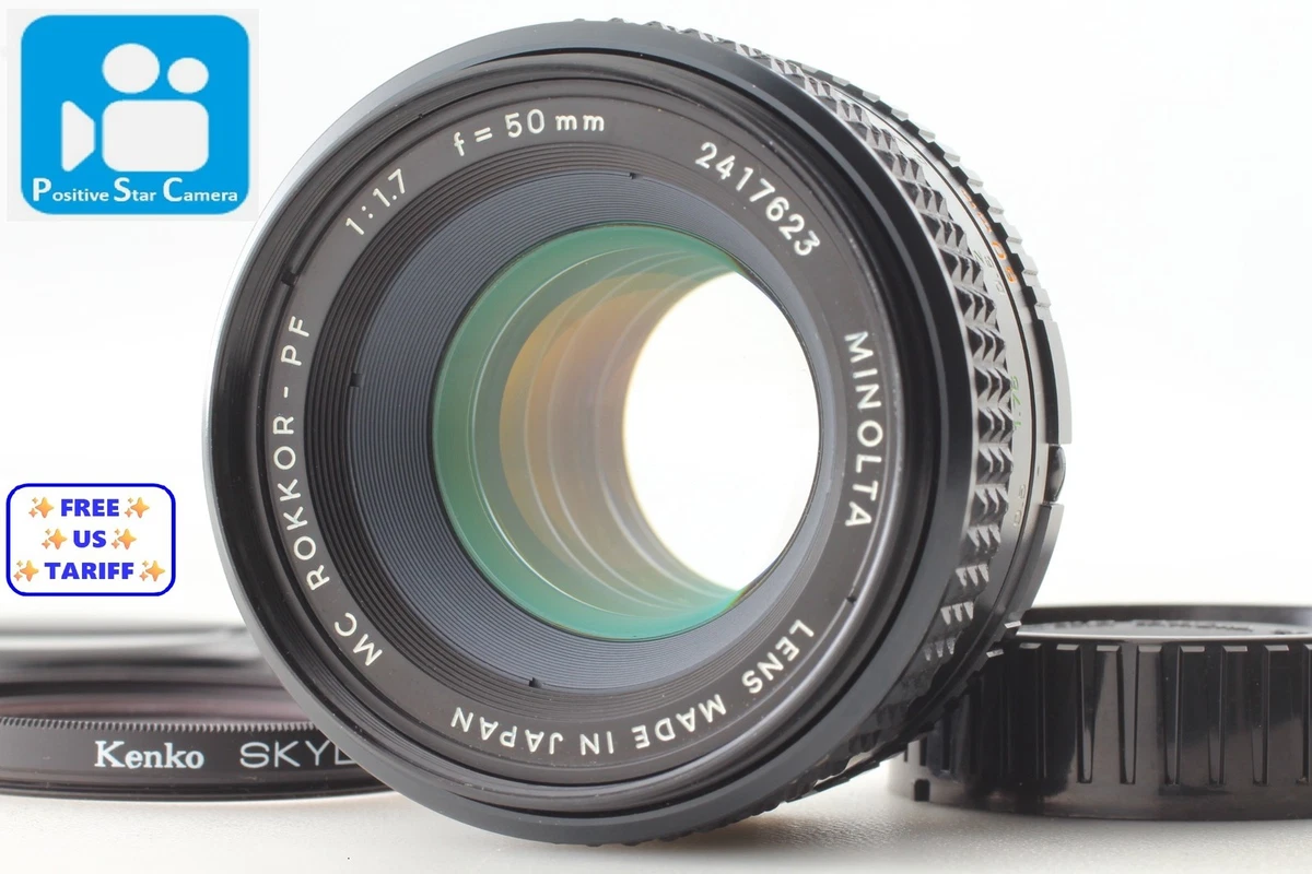 Minolta Rokkor PF 50mm Camera Lenses for sale | eBay