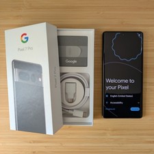 Google Pixel 7 Pro 128GB Obsidian - Rückseit...