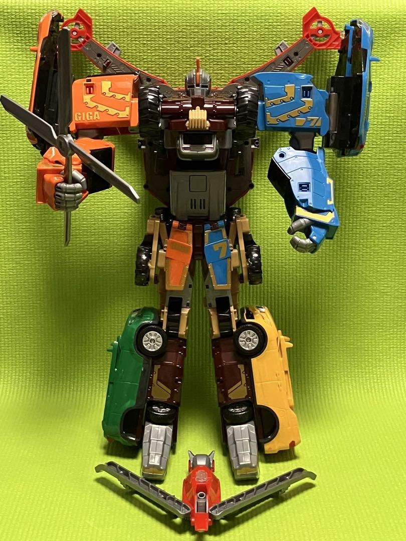 Giga Seven Tobot V Metal Card Bot Trans Formers Hello Carbot