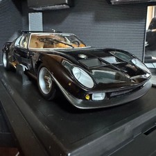 Kyosho 1/18 Lamborghini Jota SVR Diecast Model Black Fully Openable New