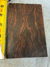 Knife Scales Grips Handles Desert Ironwood  Blanks ~ 5.25”x 1.625” x .375" each.