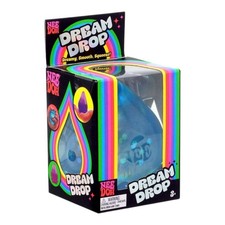 Schylling NeeDoh Dream Drop Blue Sparkle Squishy Fidget Toy with