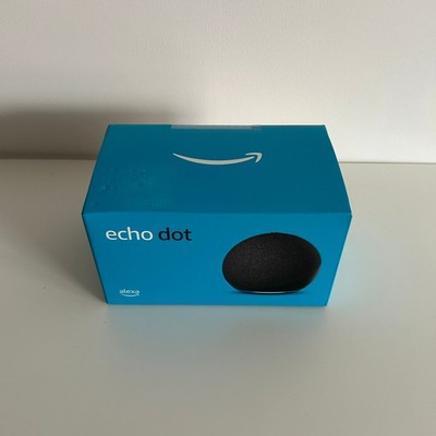 Amazon Echo Dot 5. Gen Smart Lautsprecher - Anthrazit/Schwarz - Brandneu
