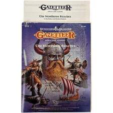 Dungeons And Dragons Gazetteer 7 Northern Reaches Game Buildings Booklet 1988