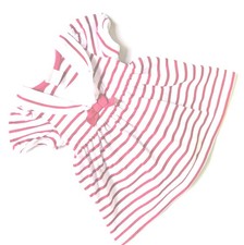 Striped Baby Sailor Girls Red/White Romper outfit size EUR 56 1-2 mnths