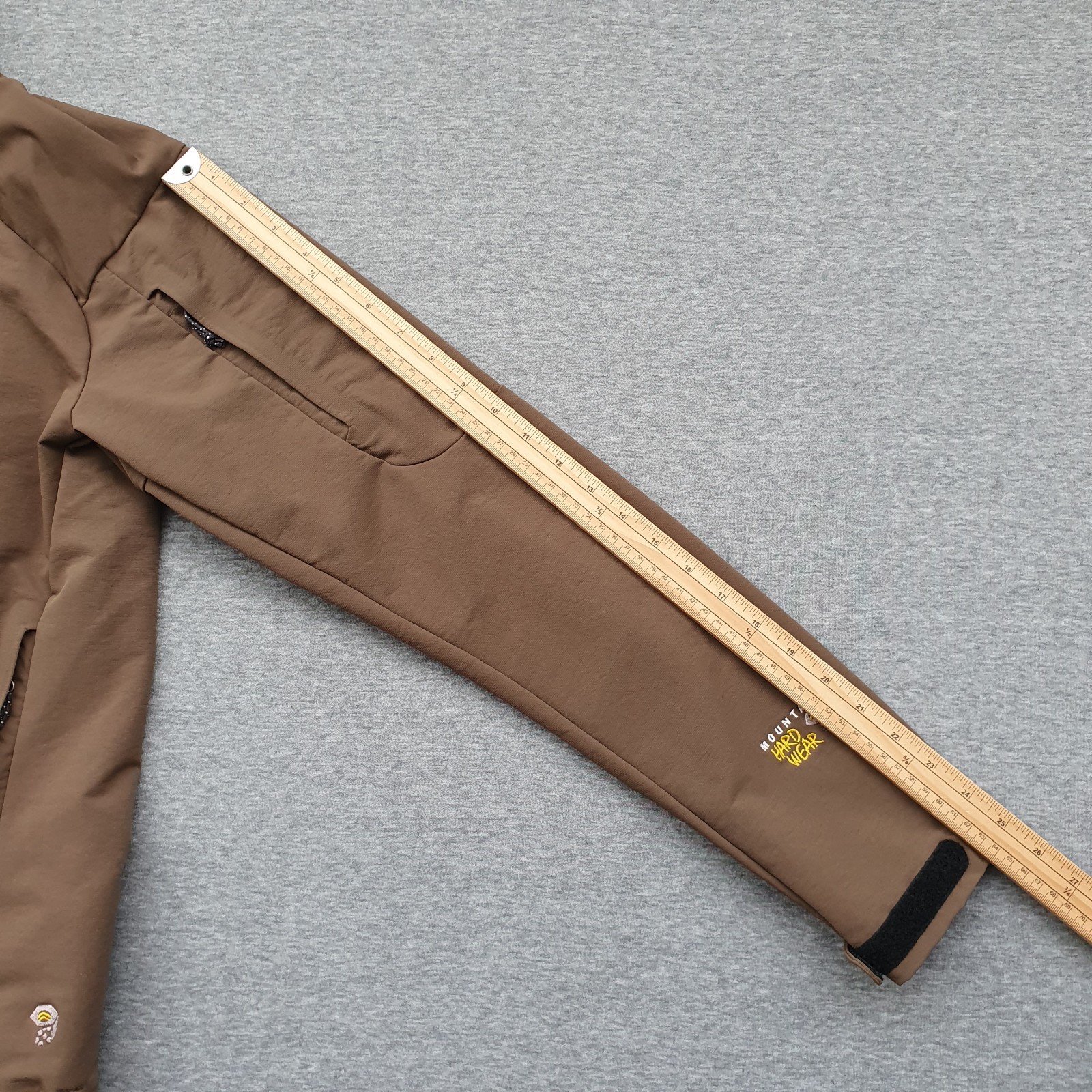 Mountain Hardware Softshell Jacket Womens XL Oliv… - image 14