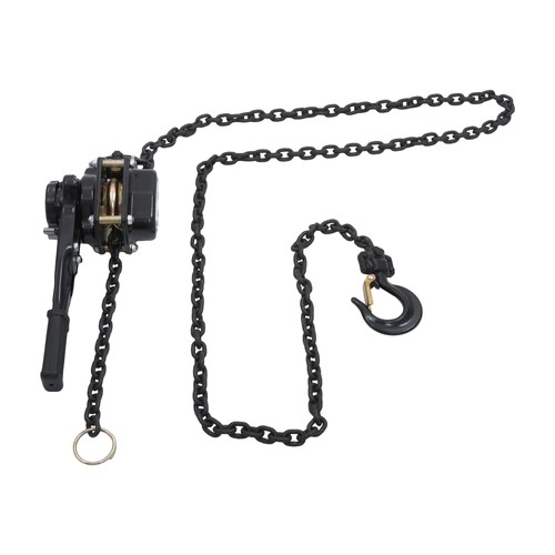 Chain Puller Hoist 3/4 Ton 1650 lbs Manual Lever Chain Hoist 10FT Come Along - Picture 2 of 13