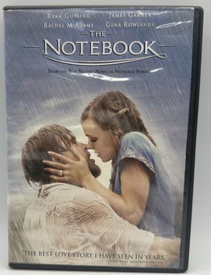 The Notebook DVD Widescreen Ryan Gosling Rachel McAdams James Garner 2004