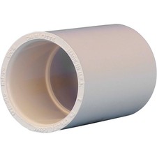 Charlotte Pipe 3/4 In. x 1/2 In. Reducing CPVC Coupling with Stop Charlotte Pipe