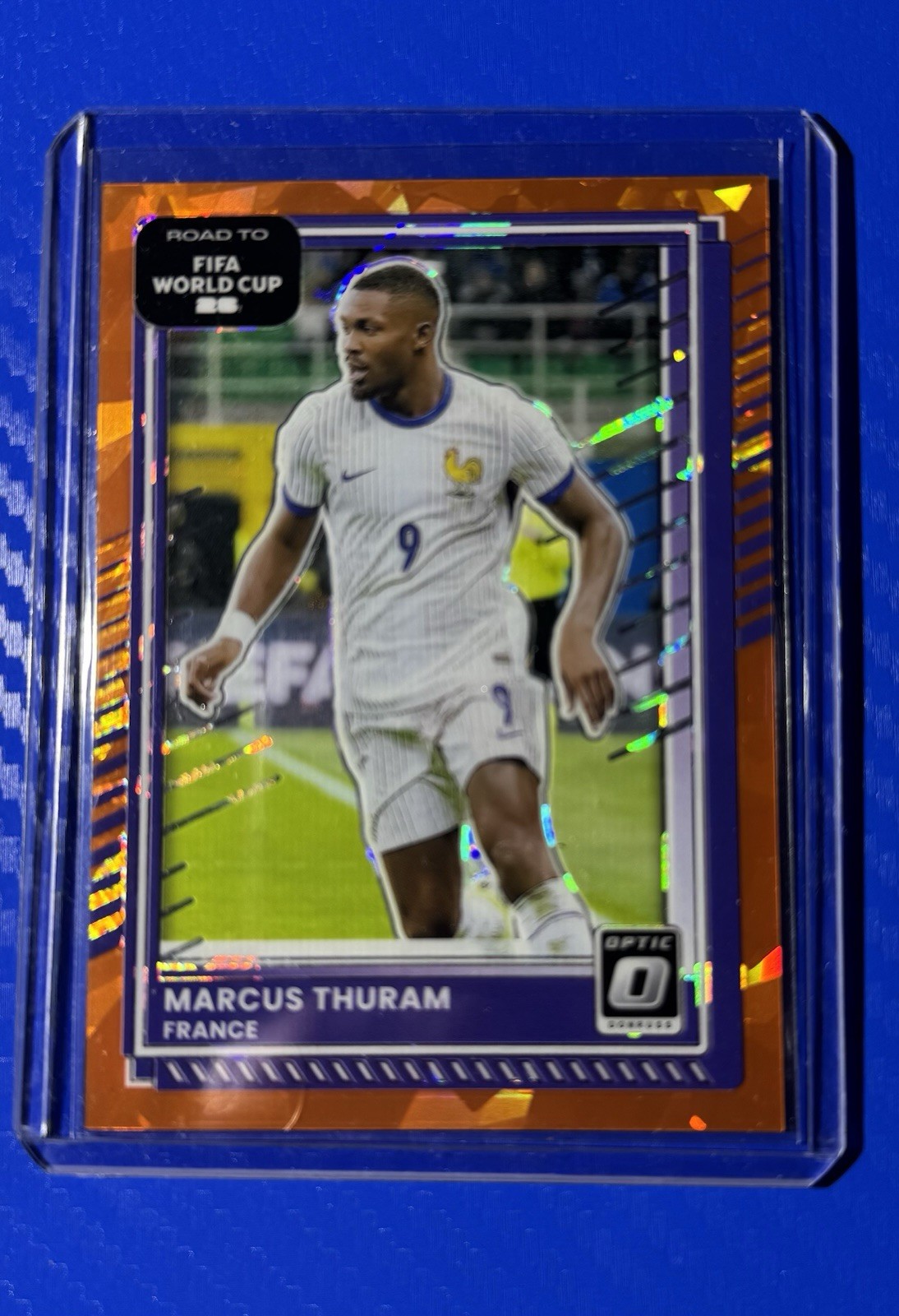 2025-26 Donruss FIFA Road to The World Cup Marcus Thuram Optic /99 France #148