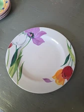 Studio Nova 10.75" Dinner Plate Flourish Pattern
