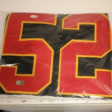 KC Chiefs - Creed Humphrey black autograph signed jersey - Metabilia COA