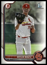 2022 Bowman Draft #BD-124 Brycen Mautz