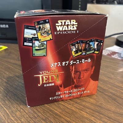 YOUNG JEDI JAPANESE SEALED Menace of Darth Maul Booster Box | eBay