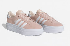 adidas Women's VL Court 3.0 Color: Wonder Quartz/White, IH9996 Women's Size: 10