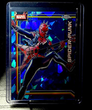 Topps 2026 Marvel Topps Chrome Spider-Punk #166 Blue Sapphire Base