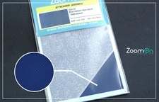 ZoomOn 1/18 - 1/25 Blue Carbon Fiber Decal Twill Weave (110 x 70mm)