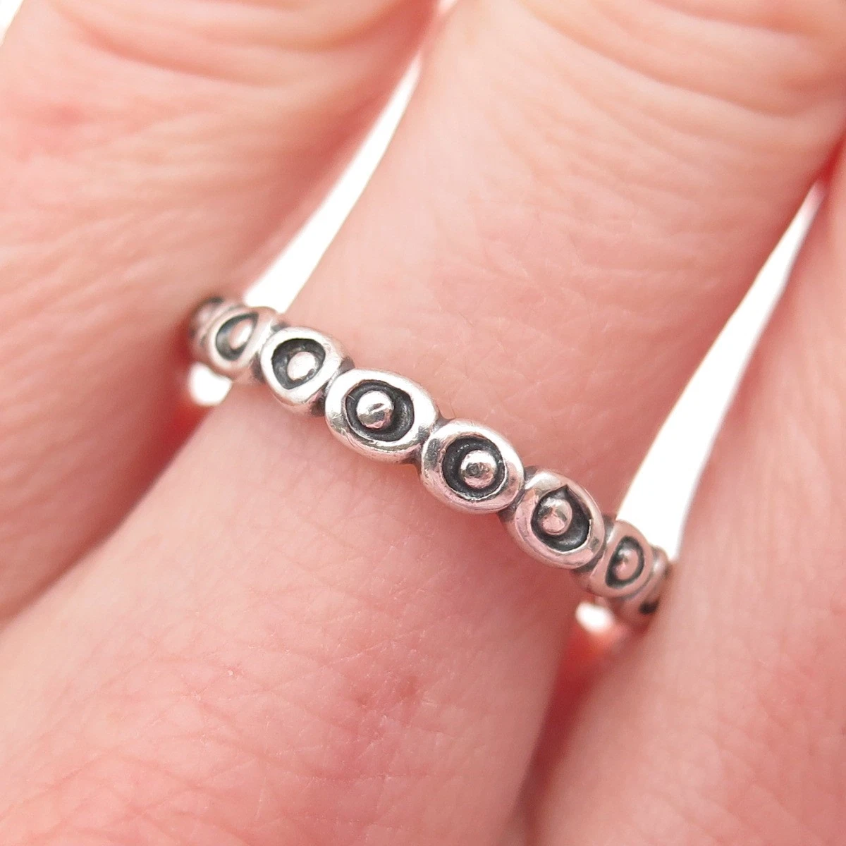PANDORA 8号リング PANDORA 8 Ring Ring Fine Rings without Stone for sale | eBay