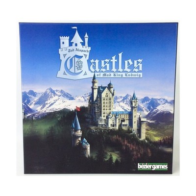 Bezier Castles of Mad King Ludwig (1st Ed) w/Secrets Expansion EX/NM