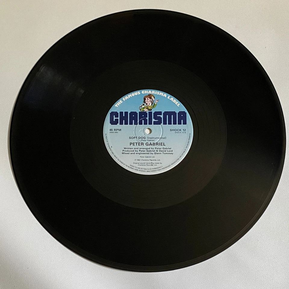 Peter Gabriel - Shock The Monkey 1982, 12” Vinyl Single, Charisma SHOCK 12 VG+ - Image 4 of 4