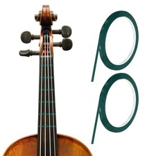 216 ft 2 Rolls Violin Finger Tape, 3mm Violin Finger Guide Stickers, Green