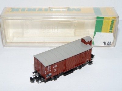 Trix Minitrix 3208 N ++ Güterwagen Gm 11057 der DRG in OVP ++ #A3_84