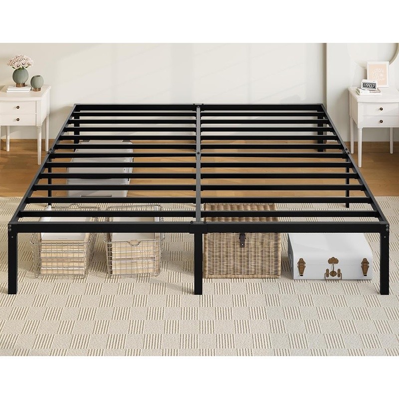 W/ Storage Minimalist Design Easy Assembly Squeak Resistant 