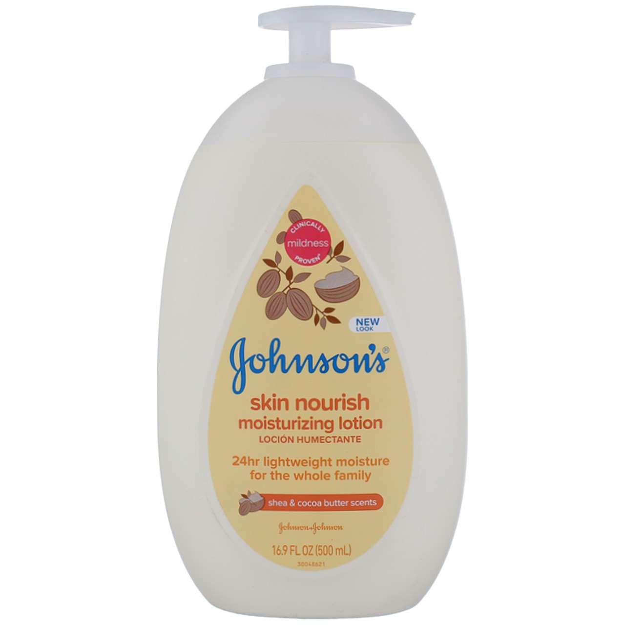 Johnson's Cocoa Butter & Shea Moisturizing Lotion 16.9 fl oz for Nourished Skin