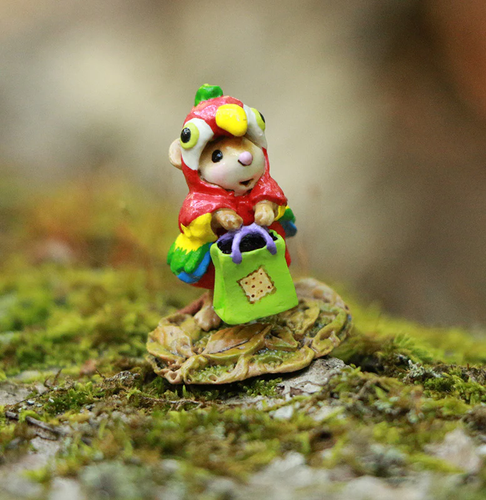 Wee Forest Folk Piratenpolly, WFF# M-735C, Halloween Kostüm Maus - Bild 1 von 3