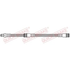 1x ORIGINAL® Quick Brake Bremsschlauch Hinten, Links, Rechts für Smart FORFOUR