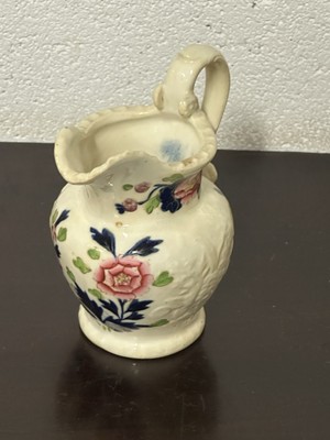 Antikes gaudy walisisches Milchkännchen aus Eisenstein 19. Jahrhundert