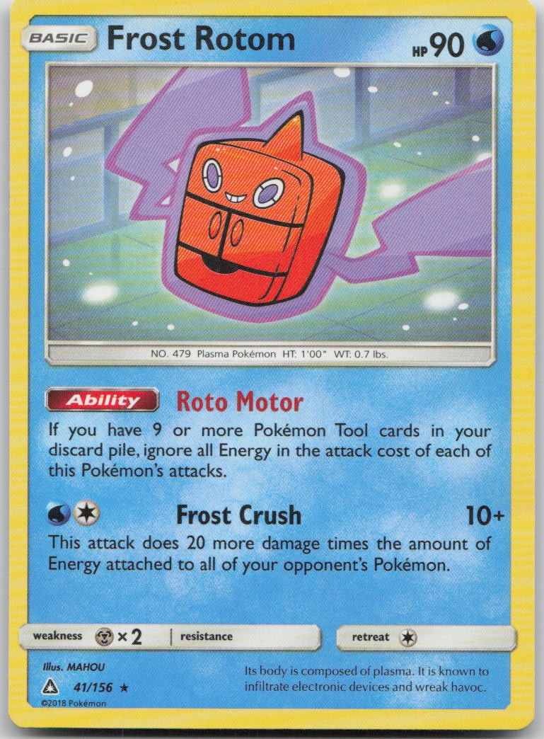 Frost Rotom 41/156 Ultra Prism Rare Pokemon MP