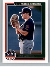 Jack Washburn RC 2022 Panini Stars-Stripes USA Baseball Rookie #37