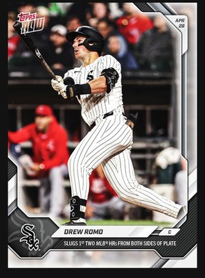 Drew Romo 1st 2 HR Both Sides Of Plate 2026 Topps NOW Card 136 PRINT RUN /502