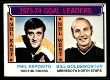 1974-75 Topps Goal Leaders (Phil Esposito / Bill Goldsworthy) #1