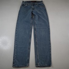 Vtg 90s Silvertab 29x34 Loose USA Made Zip Fly 100% Cotton Elements Jeans