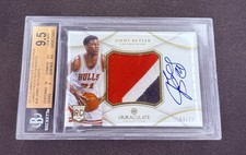 2012 Jimmy Butler Immaculate Rookie Jumbo Patch Auto /75 RPA BGS 9.5 10 Premium