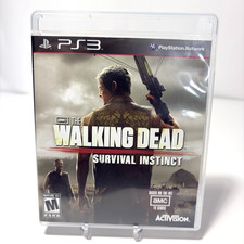 The Walking Dead Survival Instinct Playstation 3 PS3 Complete CIB Tested Clean