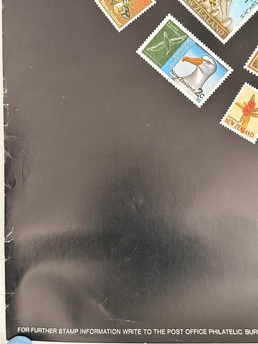 Postage Stamps of New Zealand 16x24 Vintage Poster - NZ Philately Interest - Bild 15 von 17