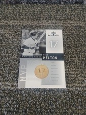 2002 Upper Deck MVP - Souvenir Bats Todd Helton #B-TH (MEM)